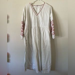 Madewell Embroidered Dress
